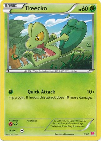 Treecko (7/30) [XY: Trainer Kit 2 - Latias] | All Aboard Games