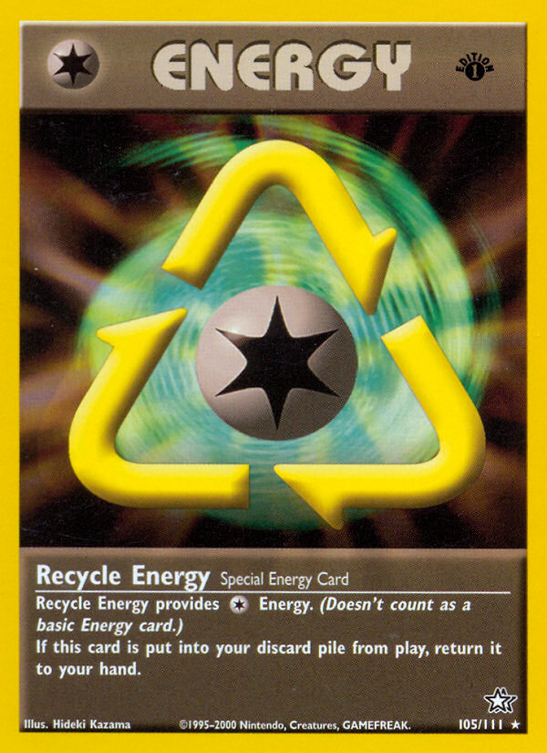 Recycle Energy (105/111) [Neo Genesis 1st Edition] | All Aboard Games