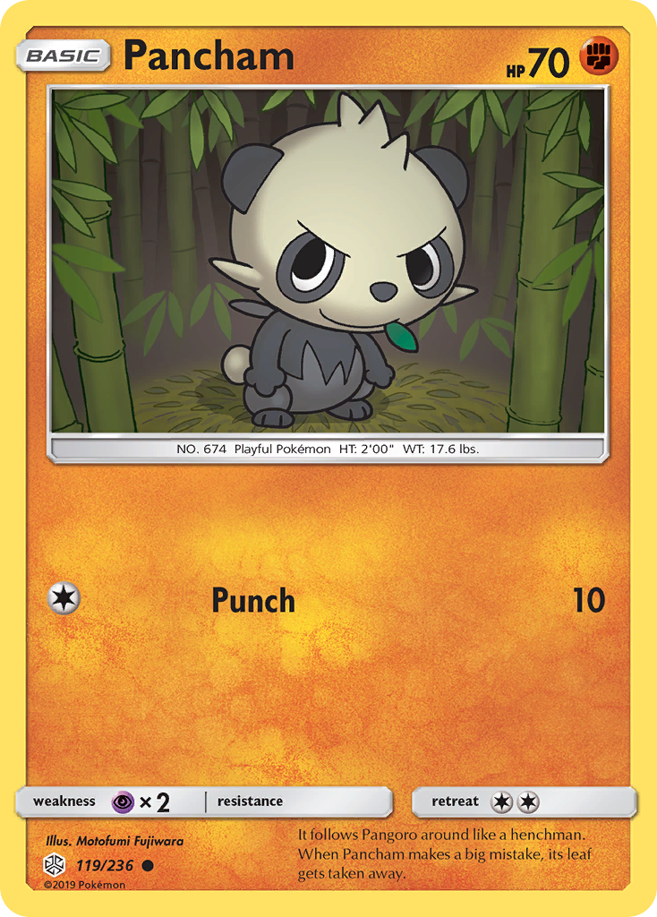 Pancham (119/236) [Sun & Moon: Cosmic Eclipse] | All Aboard Games