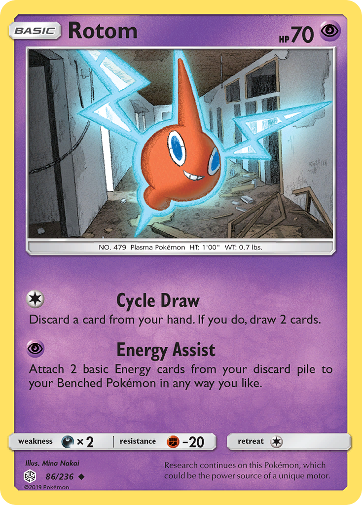 Rotom (86/236) [Sun & Moon: Cosmic Eclipse] | All Aboard Games