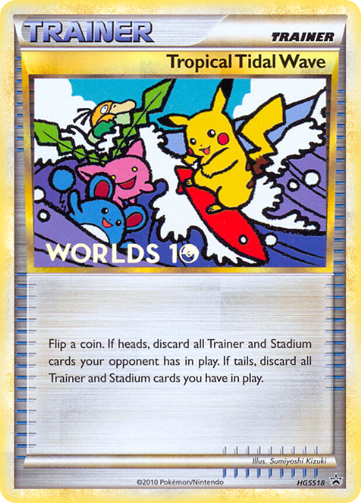 Tropical Tidal Wave (HGSS18) [HeartGold & SoulSilver: Black Star Promos] | All Aboard Games