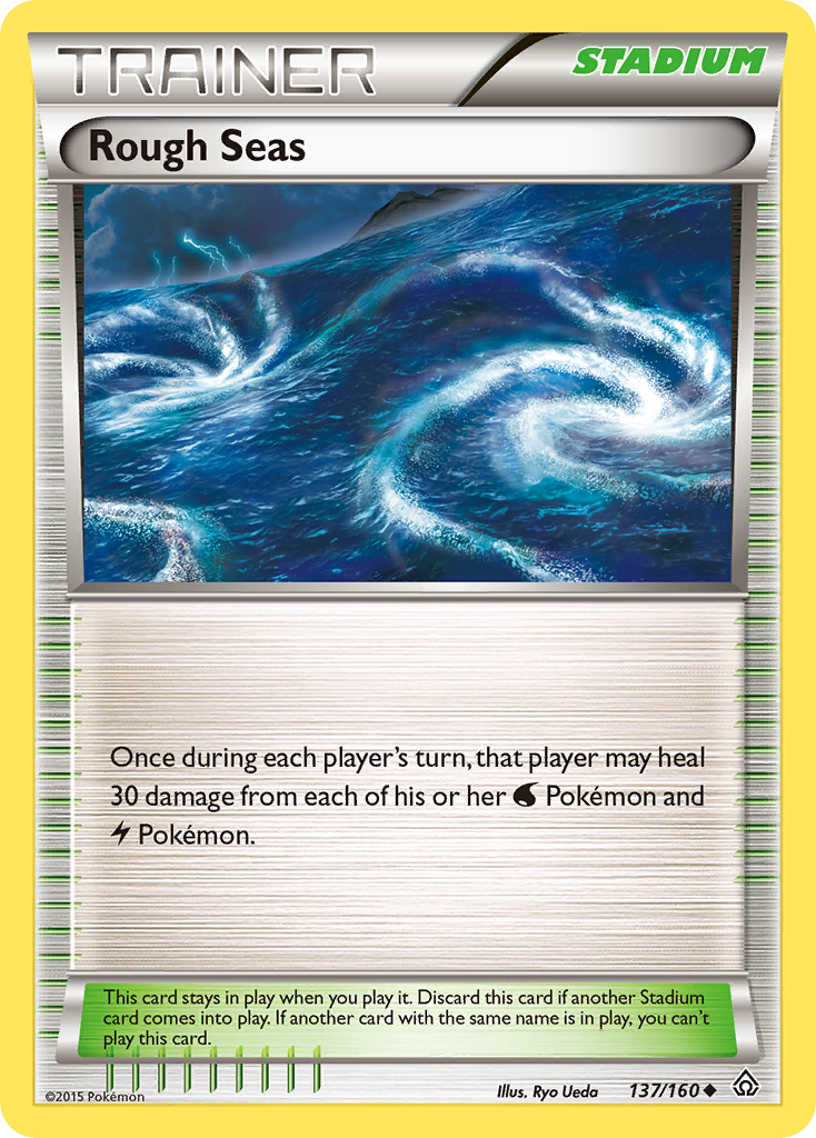 Rough Seas (137/160) [XY: Primal Clash] | All Aboard Games