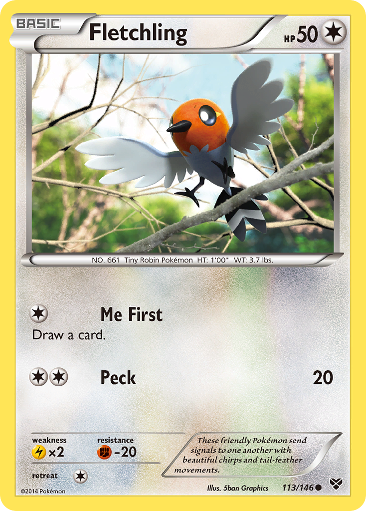 Fletchling (113/146) [XY: Base Set] | All Aboard Games