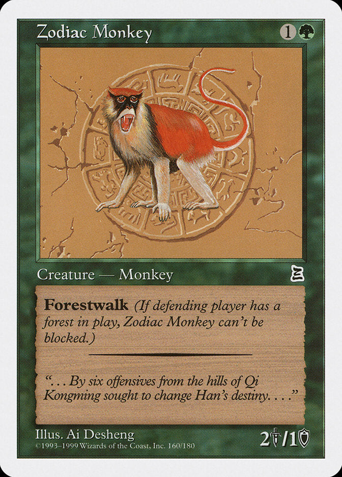 Zodiac Monkey [Portal Three Kingdoms] | All Aboard Games