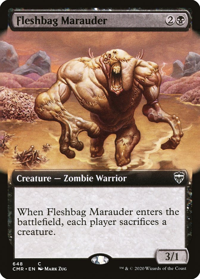 Fleshbag Marauder (Extended) [Commander Legends] | All Aboard Games