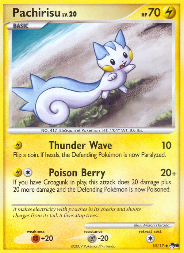 Pachirisu (10/17) [POP Series 9] | All Aboard Games