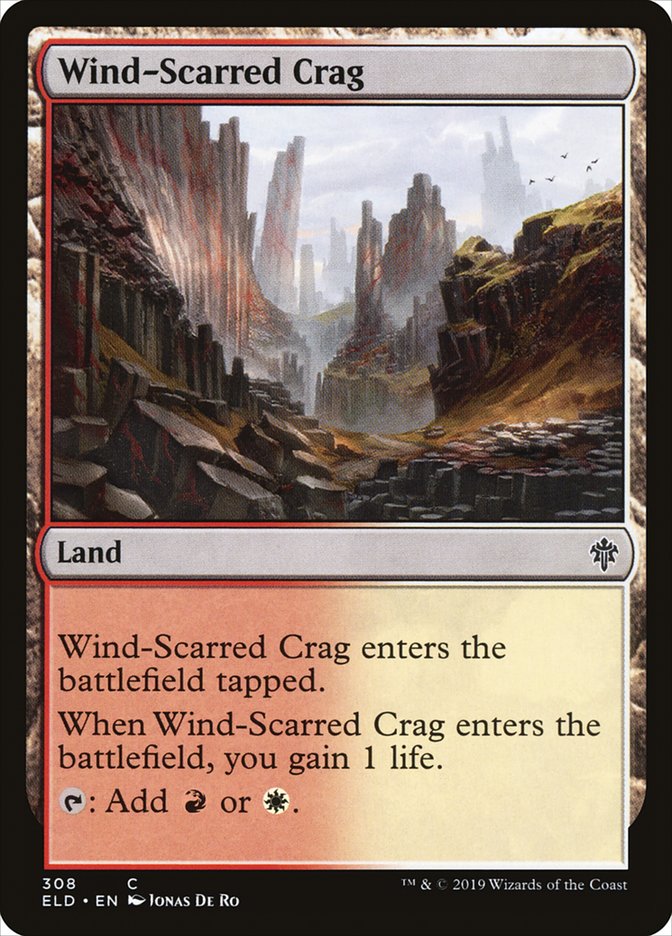 Wind-Scarred Crag [Throne of Eldraine] | All Aboard Games
