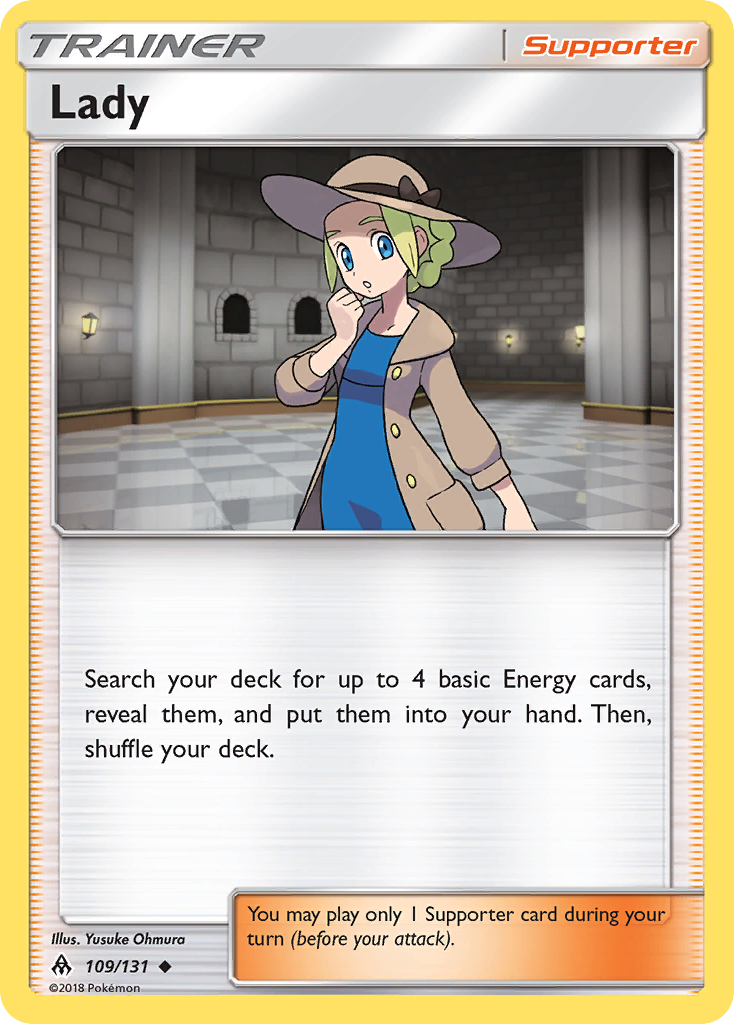 Lady (109/131) [Sun & Moon: Forbidden Light] | All Aboard Games