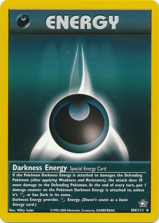 Darkness Energy (104/111) [Neo Genesis Unlimited] | All Aboard Games