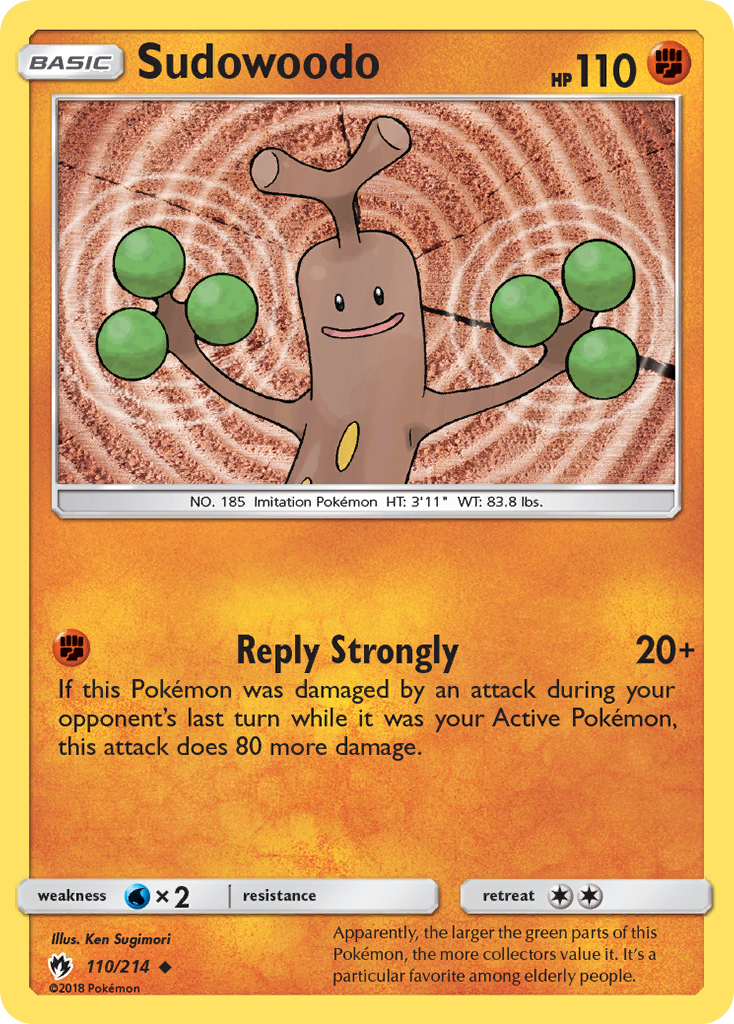 Sudowoodo (110/214) [Sun & Moon: Lost Thunder] | All Aboard Games