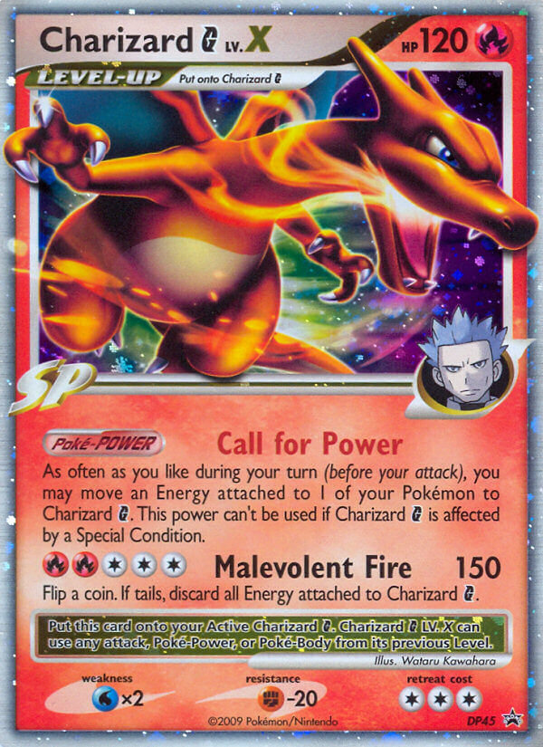 Charizard G LV.X (DP45) [Diamond & Pearl: Black Star Promos] | All Aboard Games