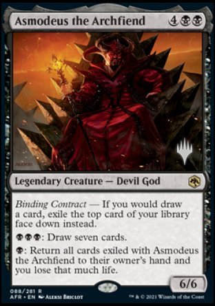 Asmodeus the Archfiend (Promo Pack) [Dungeons & Dragons: Adventures in the Forgotten Realms Promos] | All Aboard Games