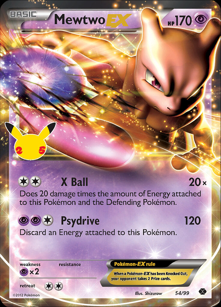 Mewtwo EX (54/99) [Celebrations: 25th Anniversary - Classic Collection] | All Aboard Games