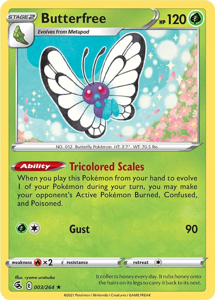 Butterfree (003/264) [Sword & Shield: Fusion Strike] | All Aboard Games