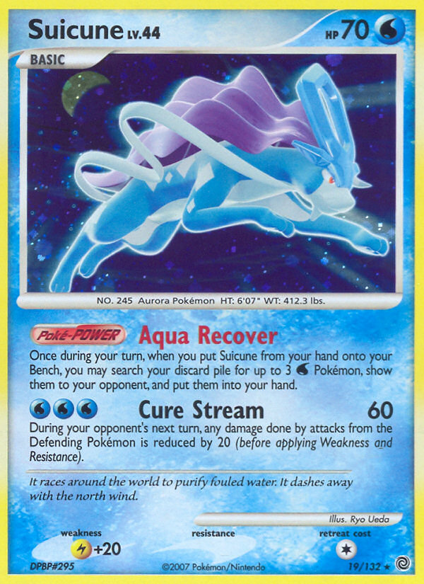 Suicune (19/132) [Diamond & Pearl: Secret Wonders] | All Aboard Games