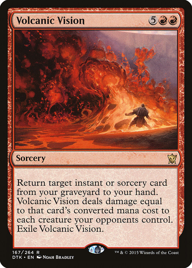 Volcanic Vision [Dragons of Tarkir] | All Aboard Games