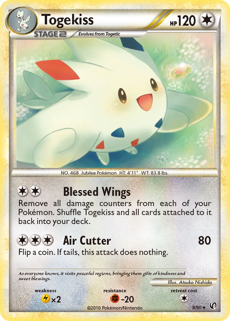Togekiss (9/90) (Theme Deck Exclusive) [HeartGold & SoulSilver: Undaunted] | All Aboard Games