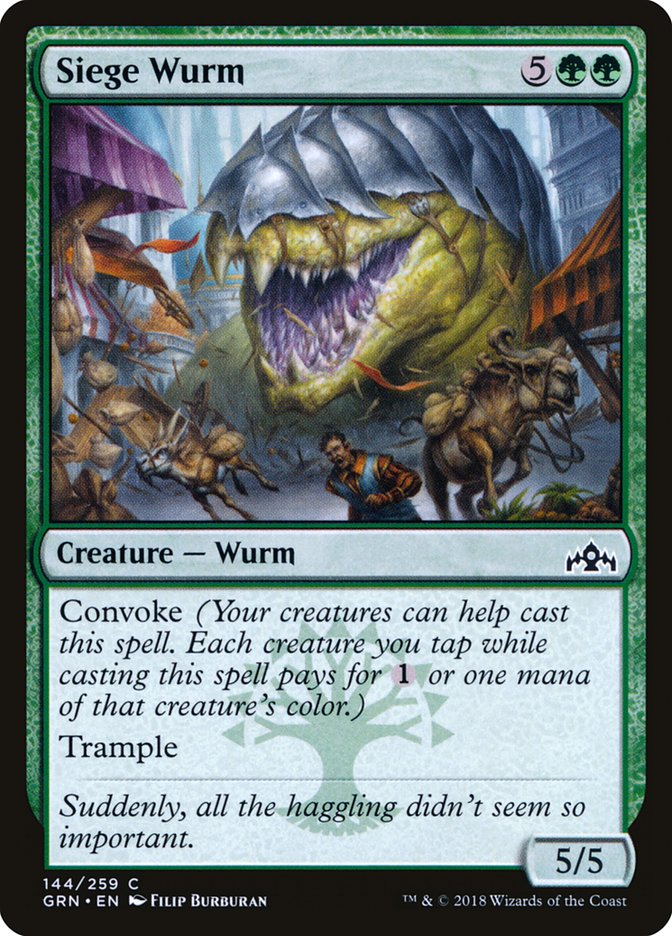 Siege Wurm [Guilds of Ravnica] | All Aboard Games