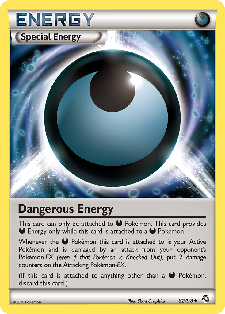 Dangerous Energy (82/98) [XY: Ancient Origins] | All Aboard Games