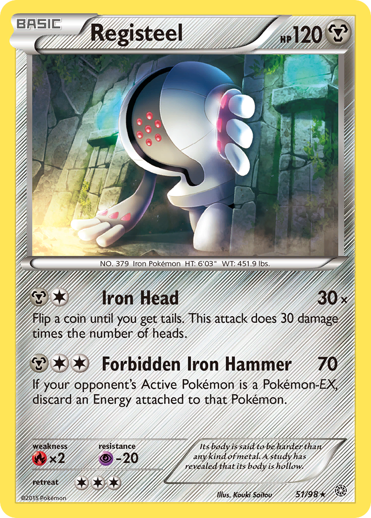 Registeel (51/98) [XY: Ancient Origins] | All Aboard Games