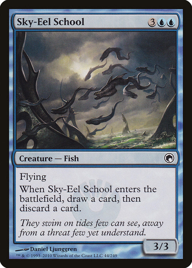 Sky-Eel School [Scars of Mirrodin] | All Aboard Games