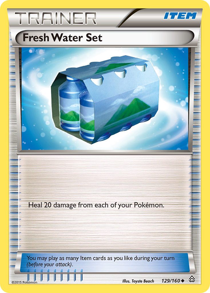 Fresh Water Set (129/160) [XY: Primal Clash] | All Aboard Games