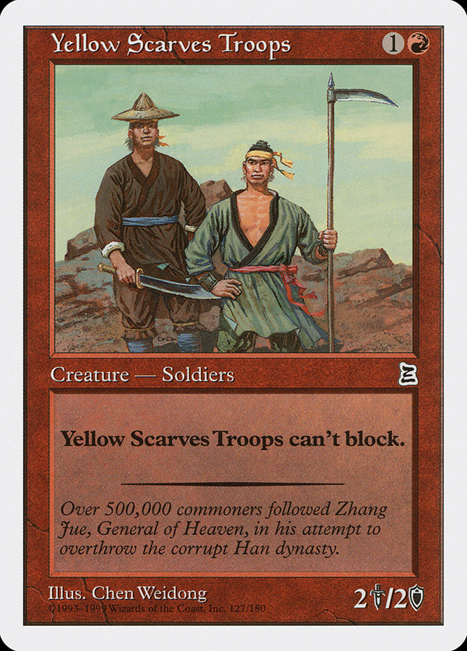 Yellow Scarves Troops [Portal Three Kingdoms] | All Aboard Games