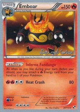 Emboar (20/114) (Twinboar - David Cohen) [World Championships 2011] | All Aboard Games