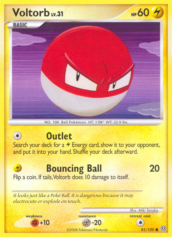 Voltorb (81/100) [Diamond & Pearl: Stormfront] | All Aboard Games