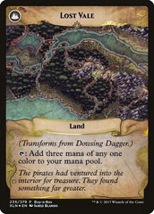 Dowsing Dagger // Lost Vale (Buy-A-Box) [Ixalan Treasure Chest] | All Aboard Games