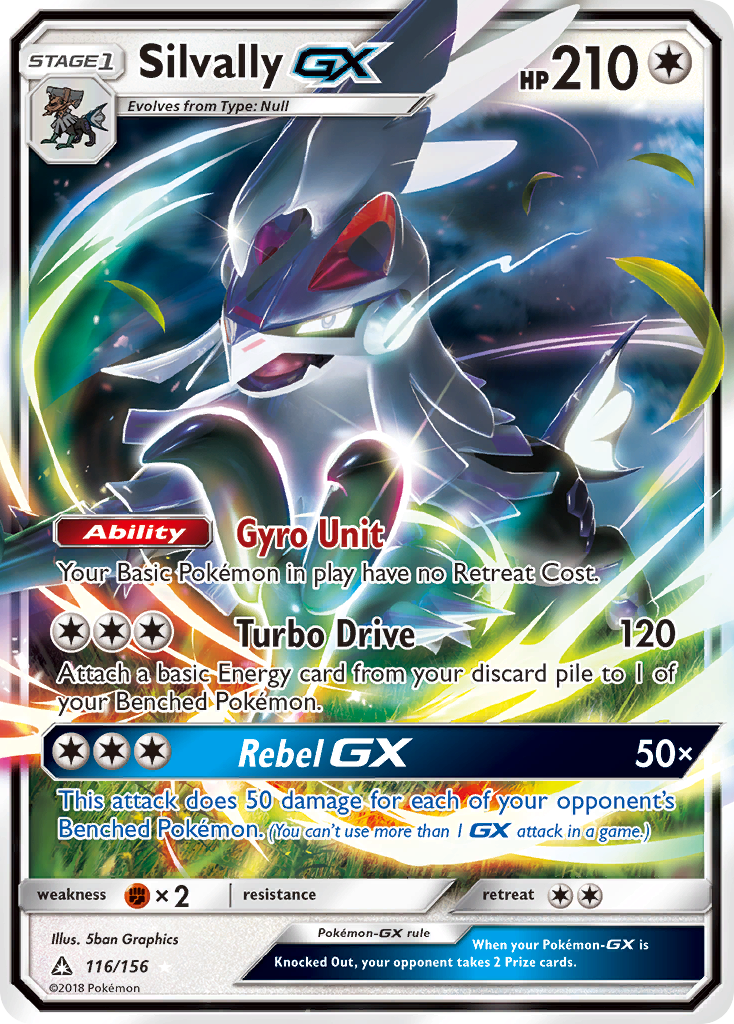 Silvally GX (116/156) [Sun & Moon: Ultra Prism] | All Aboard Games
