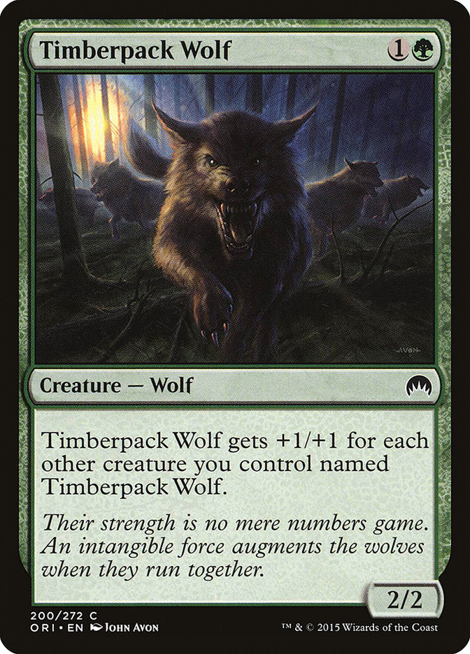 Timberpack Wolf [Magic Origins] | All Aboard Games