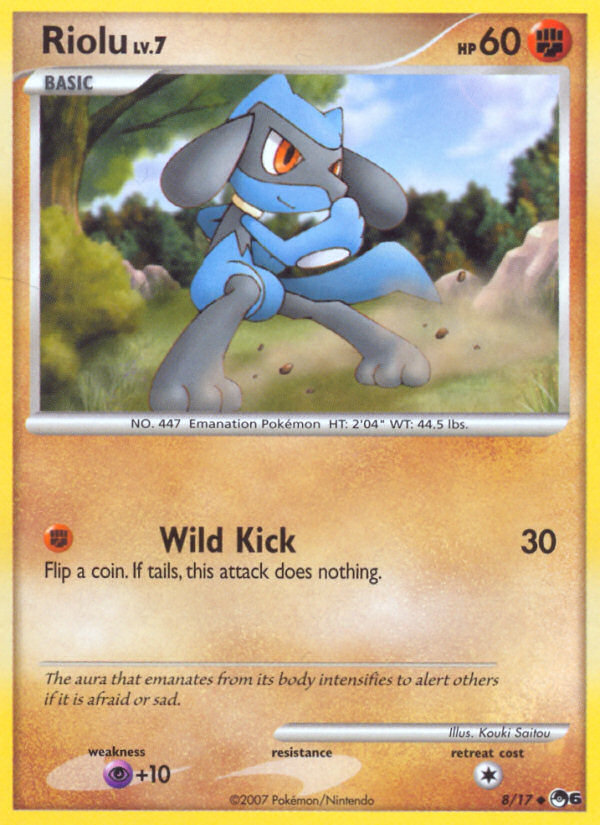 Riolu (8/17) [POP Series 6] | All Aboard Games