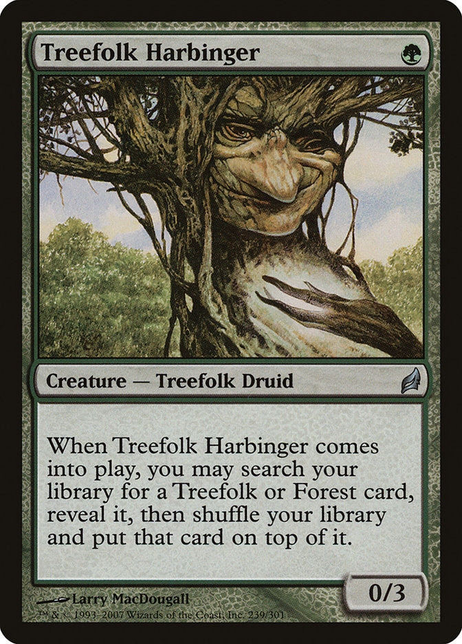 Treefolk Harbinger [Lorwyn] | All Aboard Games