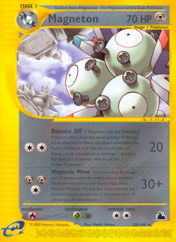 Magneton (20/144) [Skyridge] | All Aboard Games