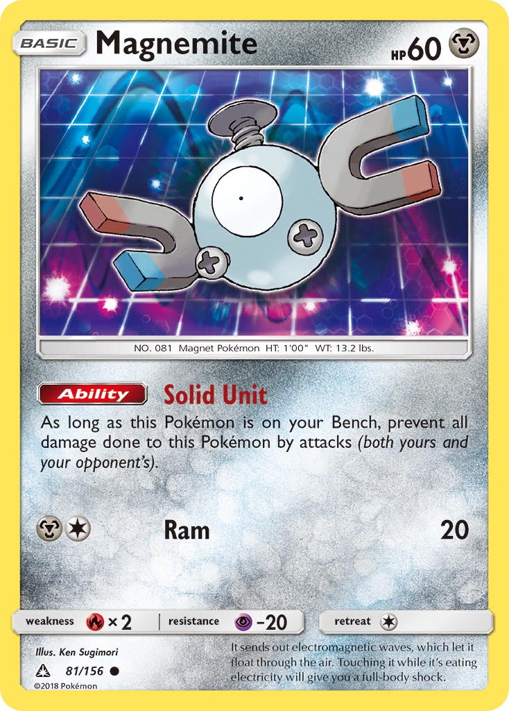 Magnemite (81/156) [Sun & Moon: Ultra Prism] | All Aboard Games