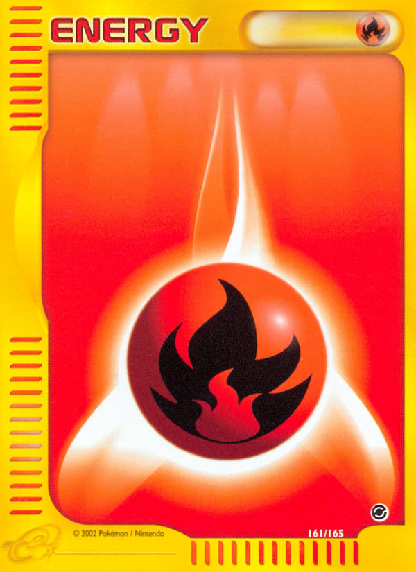 Fire Energy (161/165) [Expedition: Base Set] | All Aboard Games