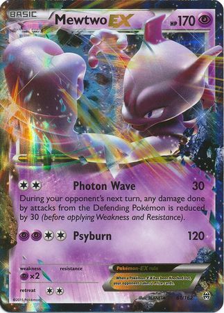 Mewtwo EX (61/162) (Jumbo Card) [XY: BREAKthrough] | All Aboard Games