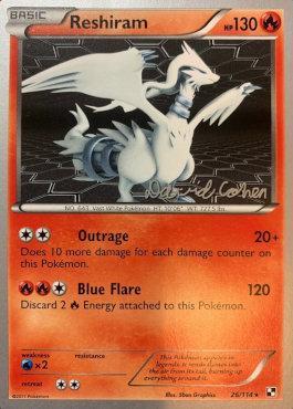 Reshiram (26/114) (Twinboar - David Cohen) [World Championships 2011] | All Aboard Games