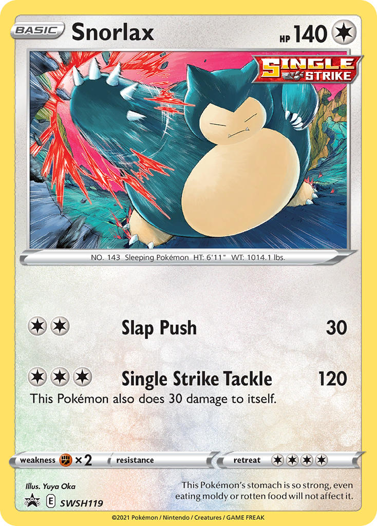 Snorlax (SWSH119) [Sword & Shield: Black Star Promos] | All Aboard Games