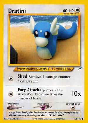 Dratini (63/105) [Neo Destiny Unlimited] | All Aboard Games