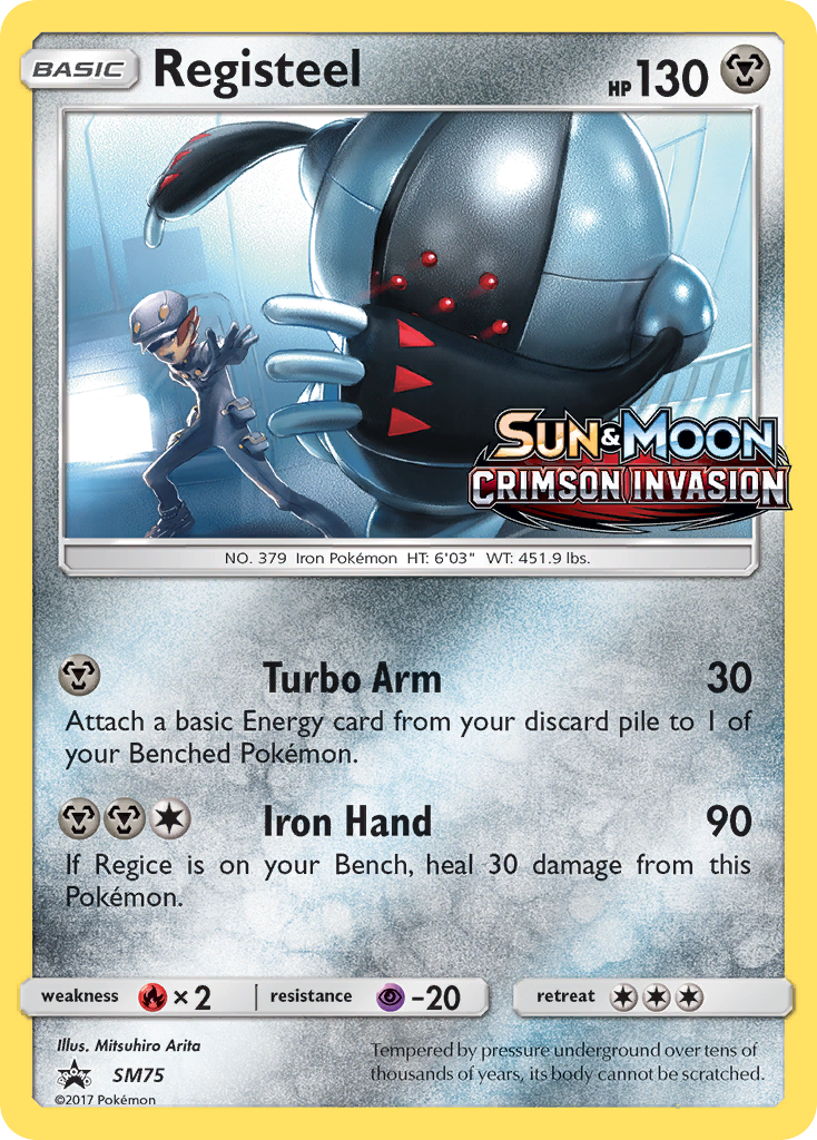 Registeel (SM75) [Sun & Moon: Black Star Promos] | All Aboard Games