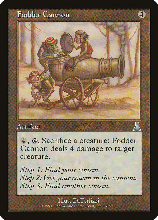 Fodder Cannon [Urza's Destiny] | All Aboard Games