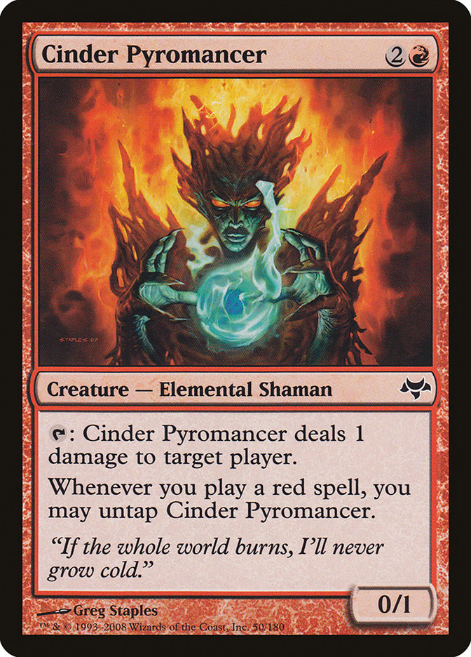 Cinder Pyromancer [Eventide] | All Aboard Games