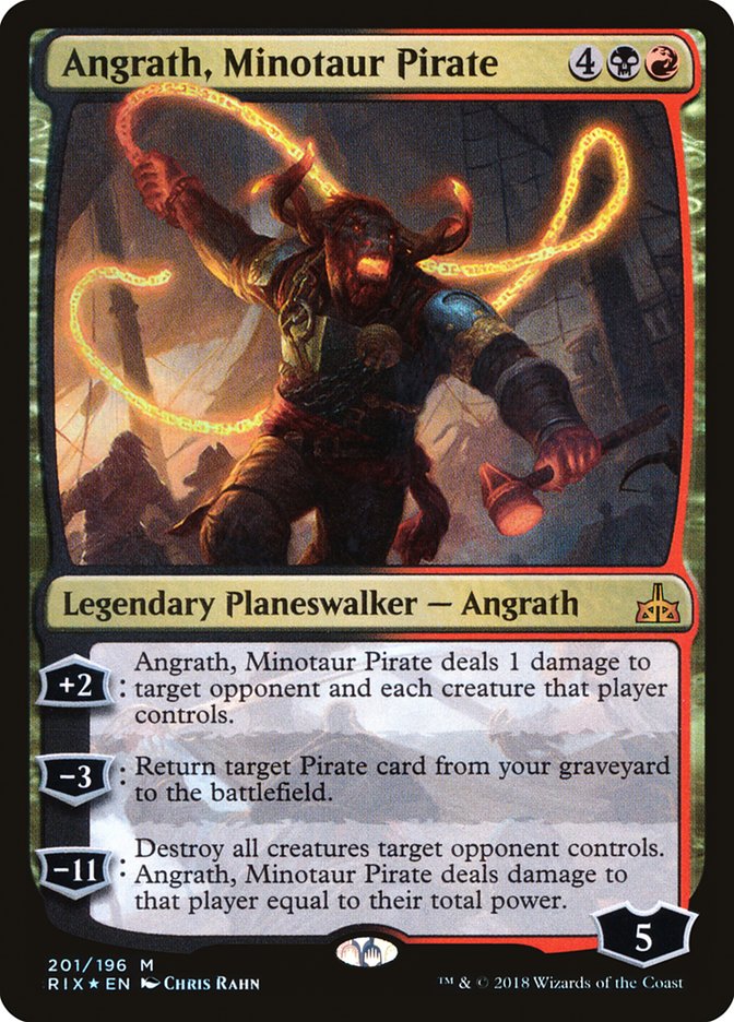 Angrath, Minotaur Pirate [Rivals of Ixalan] | All Aboard Games