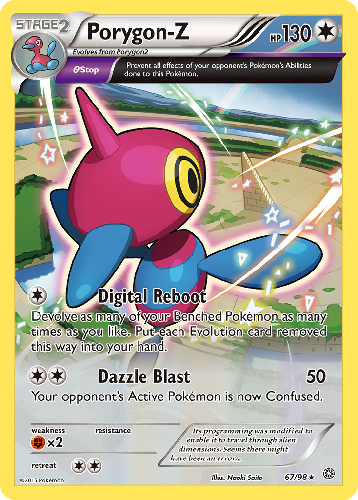 Porygon-Z (67/98) [XY: Ancient Origins] | All Aboard Games