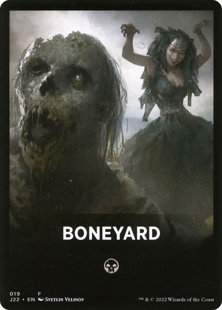 Boneyard Theme Card [Jumpstart 2022 Front Cards] | All Aboard Games