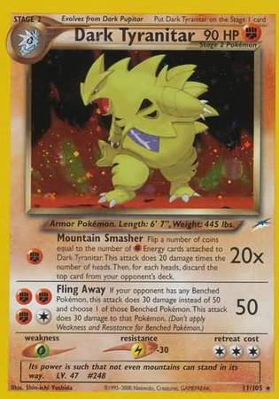 Dark Tyranitar (11/105) [Neo Destiny Unlimited] | All Aboard Games