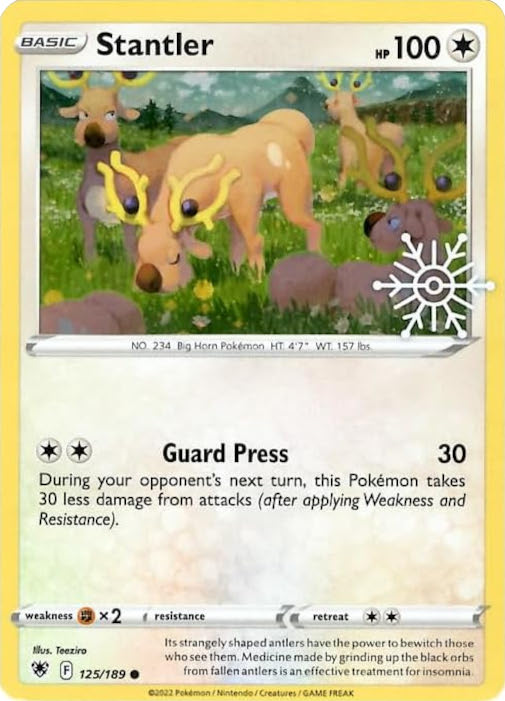 Stantler (125/189) (Holiday Calendar) [Sword & Shield: Astral Radiance] | All Aboard Games