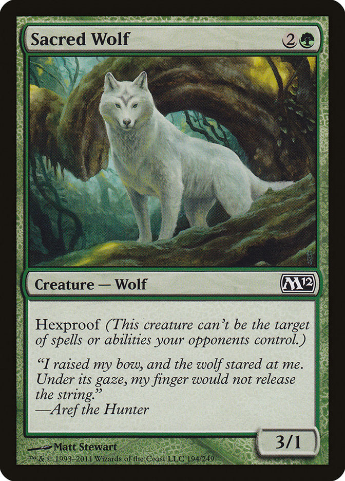 Sacred Wolf [Magic 2012] | All Aboard Games